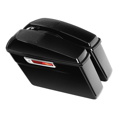 Saddlebag 6x9" Speaker Lids w/ Conversion Bracket for Harley Softail (1984–2017)