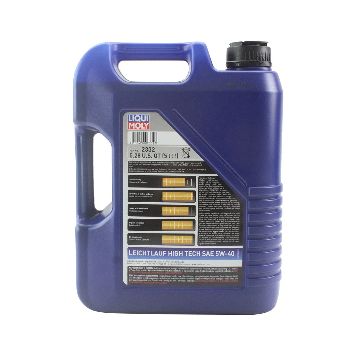 5W-40 Oil Change Kit 5L for Audi 2.0/3.6L (2010-2023)