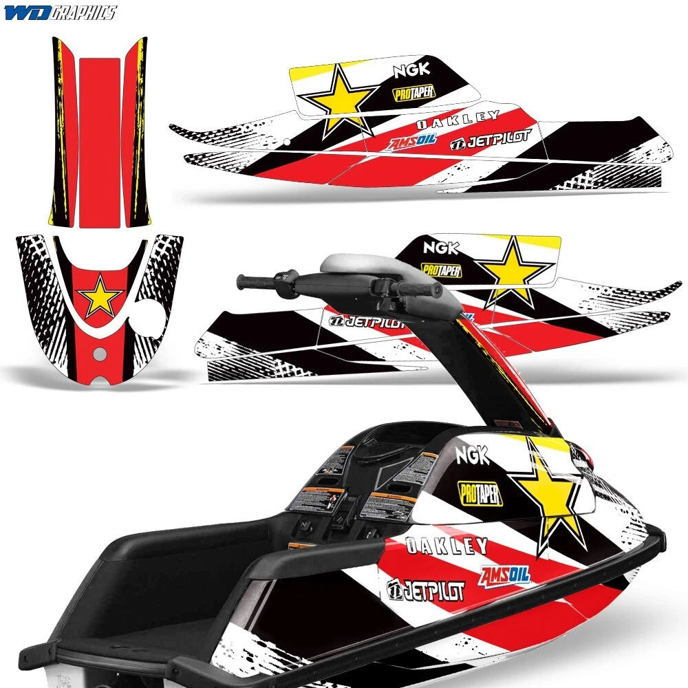 Graphic Decals Stickers for Yamaha Superjet Jetski