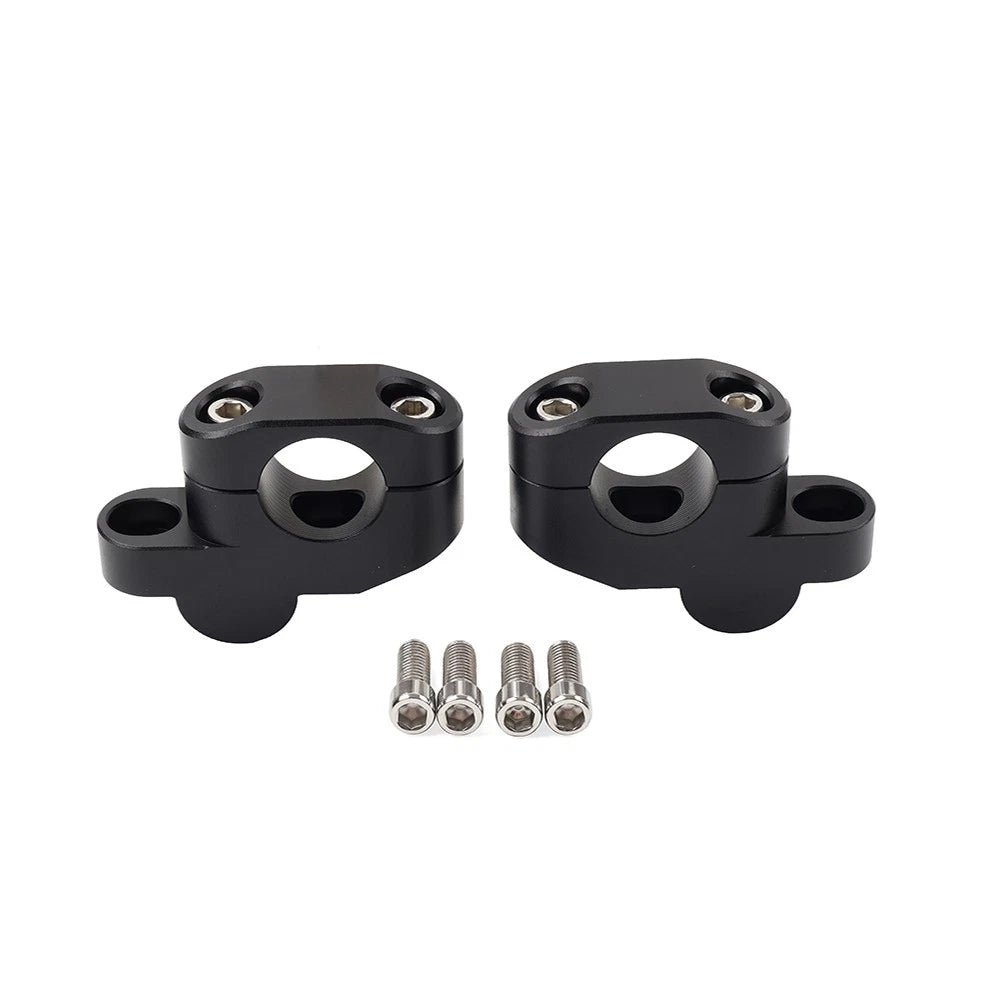 25mm Offset Handlebar Clamp Mount Riser for Honda, Suzuki, Yamaha