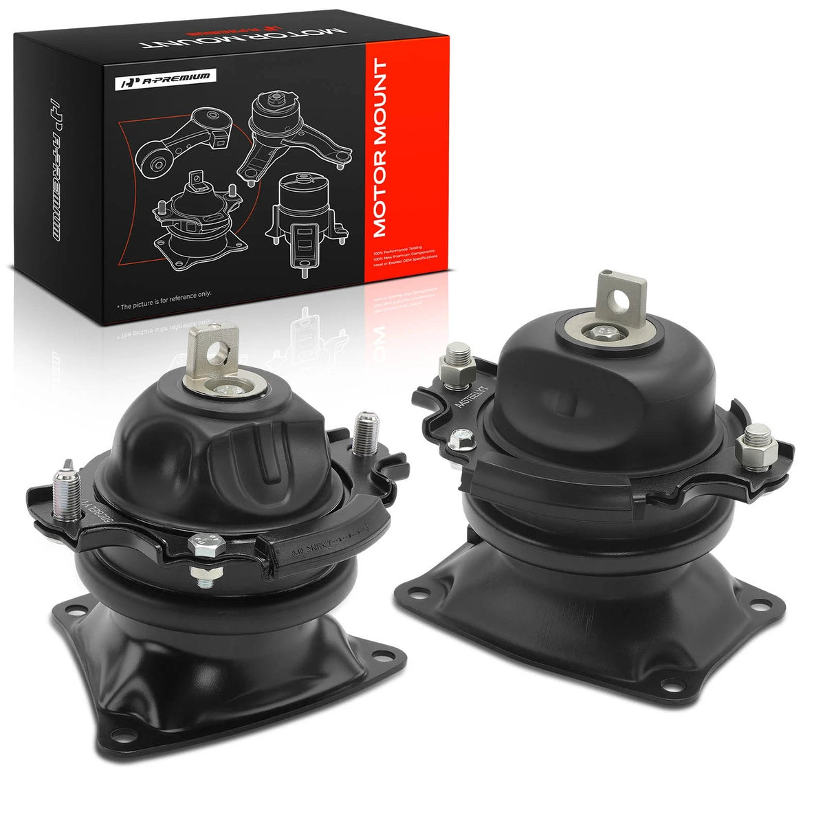 2X Front & Rear Engine Motor for Honda Accord (2008–2017) Acura TLX V6 3.5L 50830TA1A01, 50810T2GA01, 50810TA1A01