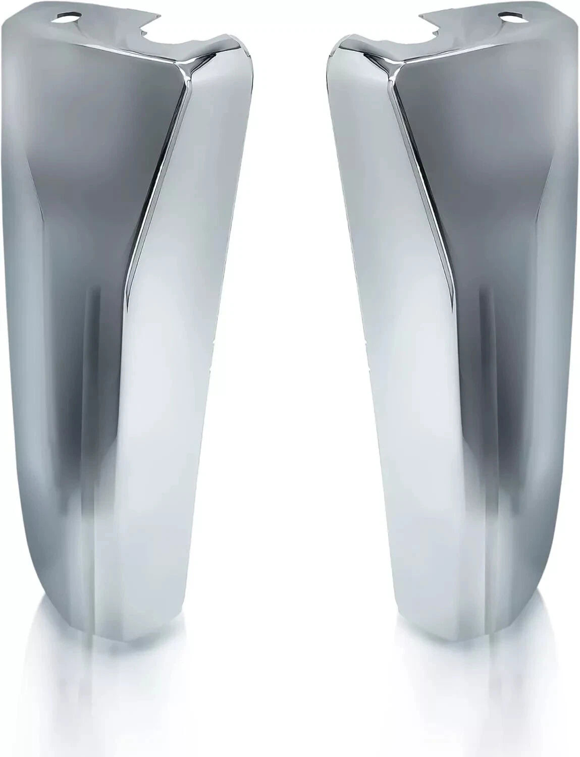 Set of 2 Door Mirror Chrome Covers for Volvo VNL (2004–2024)