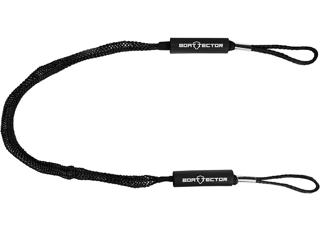 2X Bungee Dock Line for Boat (3006.2358) 6' Black