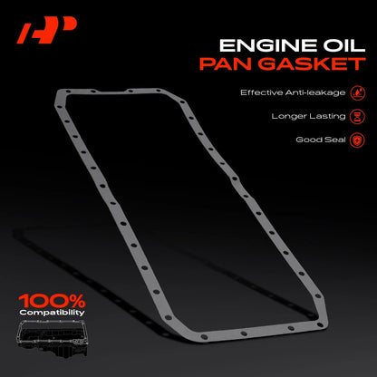 Oil Pan Gasket for Dodge Ram 2500 2003–2009, 5086854AA, OS30738
