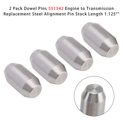 2 Pack Dowel Pins for Engine to Transmission Replacement (551342)