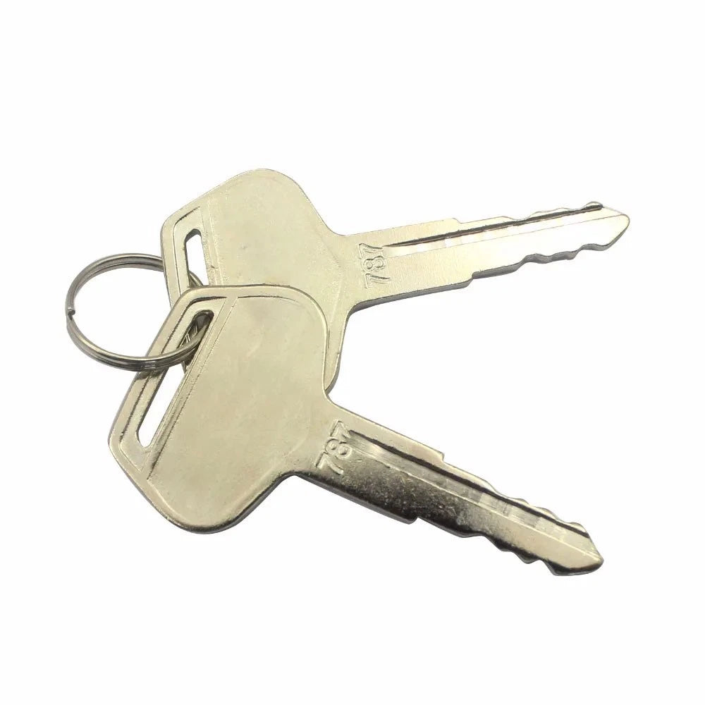 2X Ignition Keys for Komatsu Excavator Dozer Loader