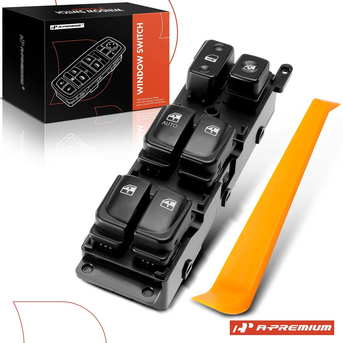Front Left Power Window Switch for Hyundai Sonata (2006–2008) 935703K010CH, 1S15822
