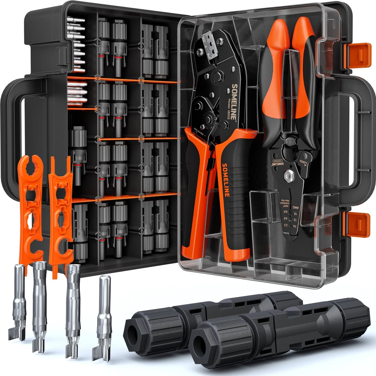 Crimping Tool Kit for Solar Panels (14-10 AWG)