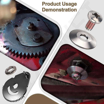 Steering Shaft with Bushing & Steering Gear Kit for