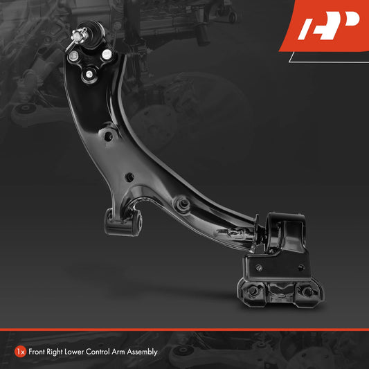 Front Right Lower Control Arm with Ball Joint for Honda CR-V (2007–2011) 51350-SWA-A01, 51350-SWA-A02, RK620501, K620501