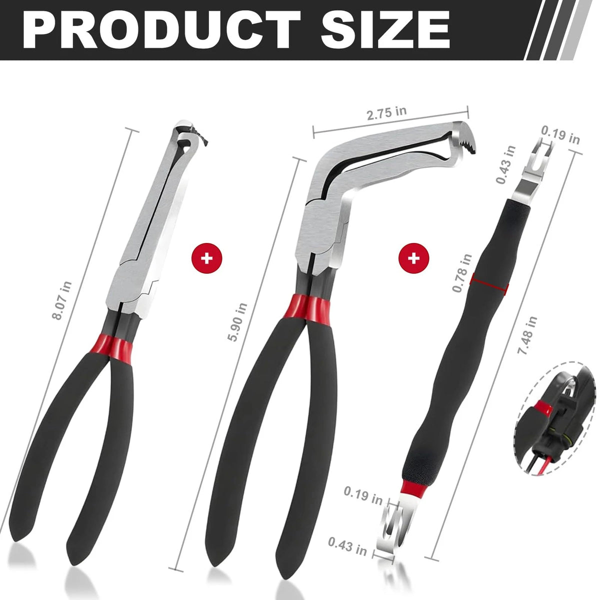 SecureElastic Electrical Disconnect Pliers 37960, 37980