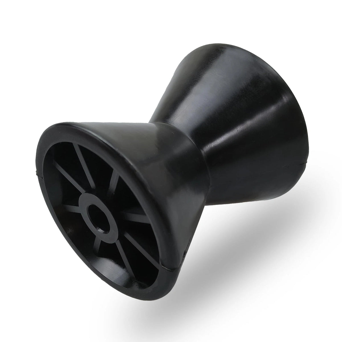4" Boat Trailer Bow Roller for 1/2" Shaft (Black)
