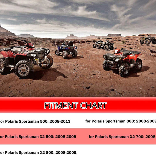 32pc Suspension A-Arm Bushing Kit for Polaris Sportsman 500 800 (2008+)