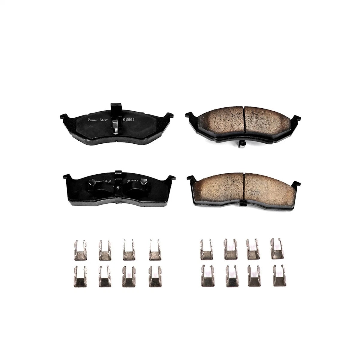 2X Powerstop Brake Pad Sets Front for Dodge Grand Caravan (1993–2002)