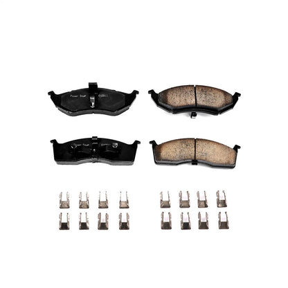 2X Powerstop Brake Pad Sets Front for Dodge Grand Caravan (1993–2002)