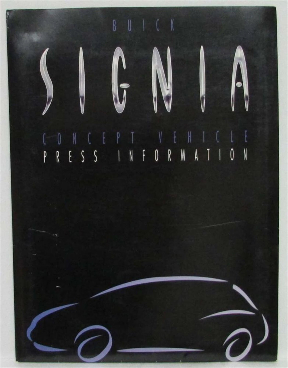 Media Information Press Kit for Buick Signia Concept Car (1998)