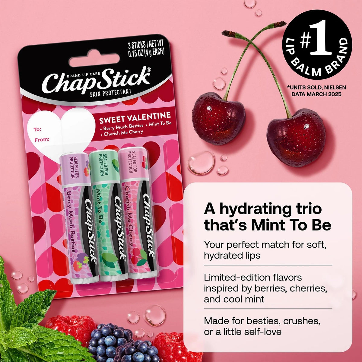 Lip Balm Gift Set for Hydration & Moisturizing Care