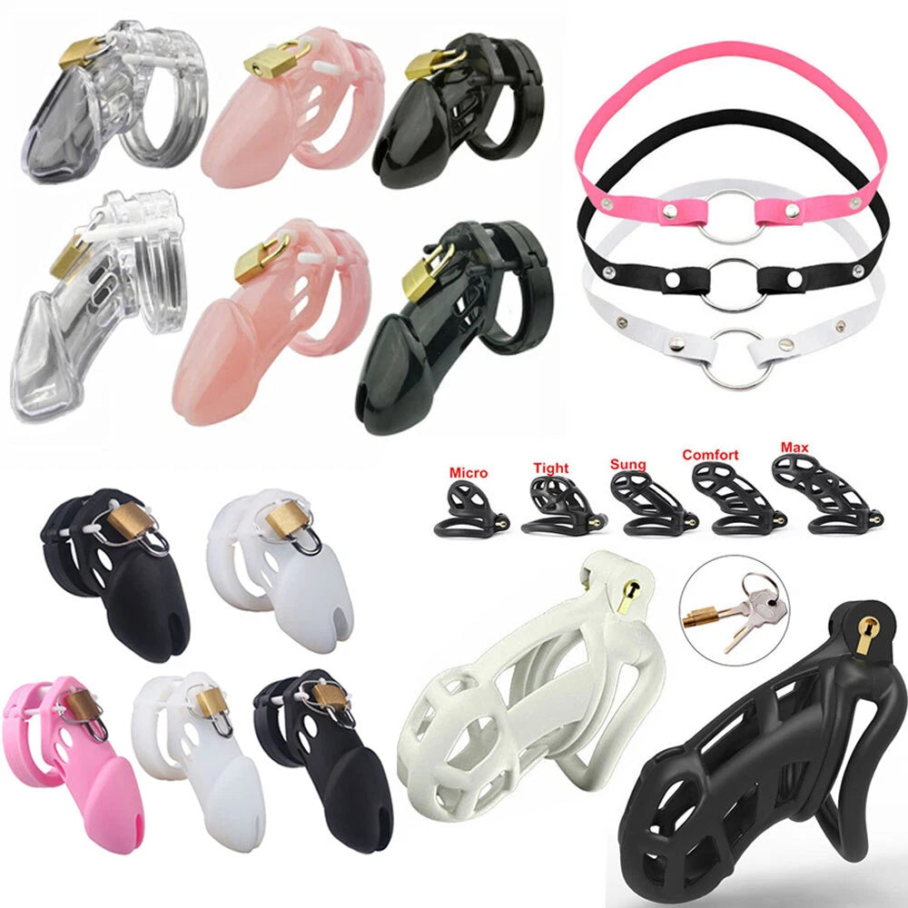 Chastity Cage Belt for Male Restraint (BDSM Device)
