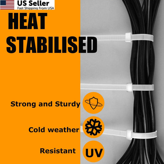 Reusable Zip Ties for Electrical Cable Management (No Specific Part Numbers)