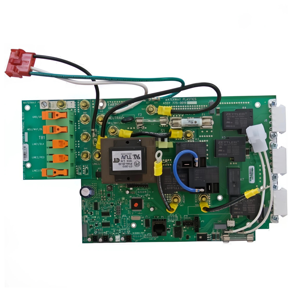 Waterway Main Controller Circuit Board Assembly NEO 1500 REV D 8 Pin