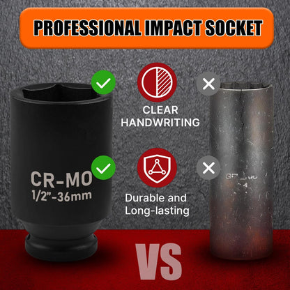 21mm Deep Impact Socket for EGOFIX 1/2" Drive (CR-MO)