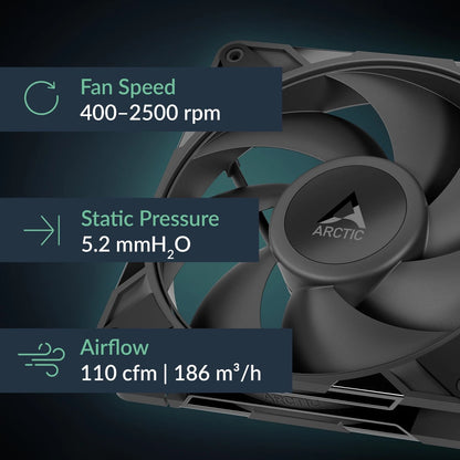 140 mm PWM Fan for Arctic P14 Pro PST