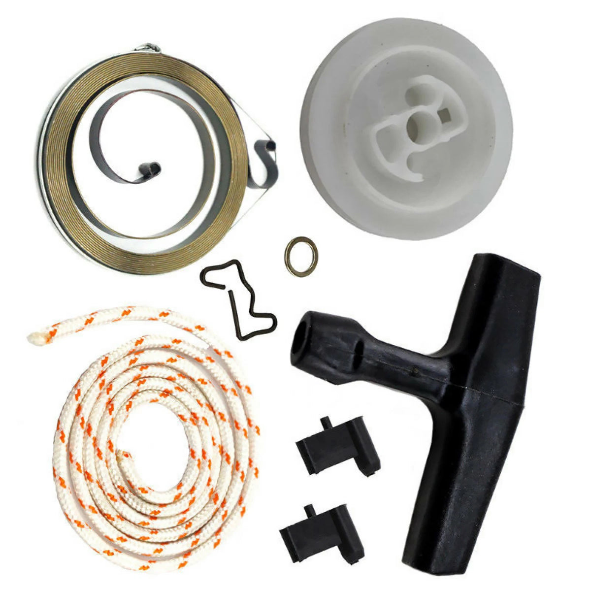 Recoil Starter Handle Rope Pulley Spring Kit for Stihl 034 036 044 046