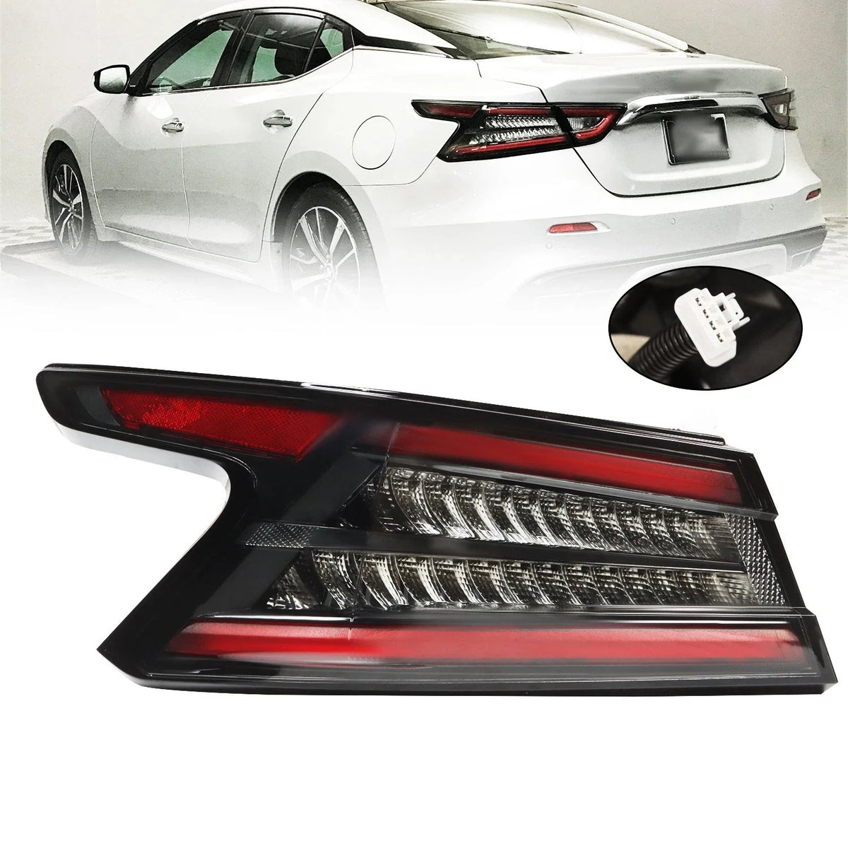 Left Outer Side LED Tail Light for Nissan Maxima (2019-2021)