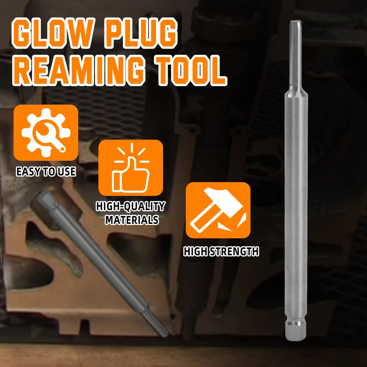Glow Plug Bore Reaming for Duramax 6.6L 3.0L 2.8L LLY LBZ LMM (2001–2016)