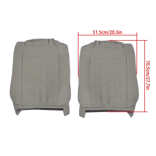 Set of 2 Leather Seat Covers for Chevy Impala SS (1994–1996) BCK16720K