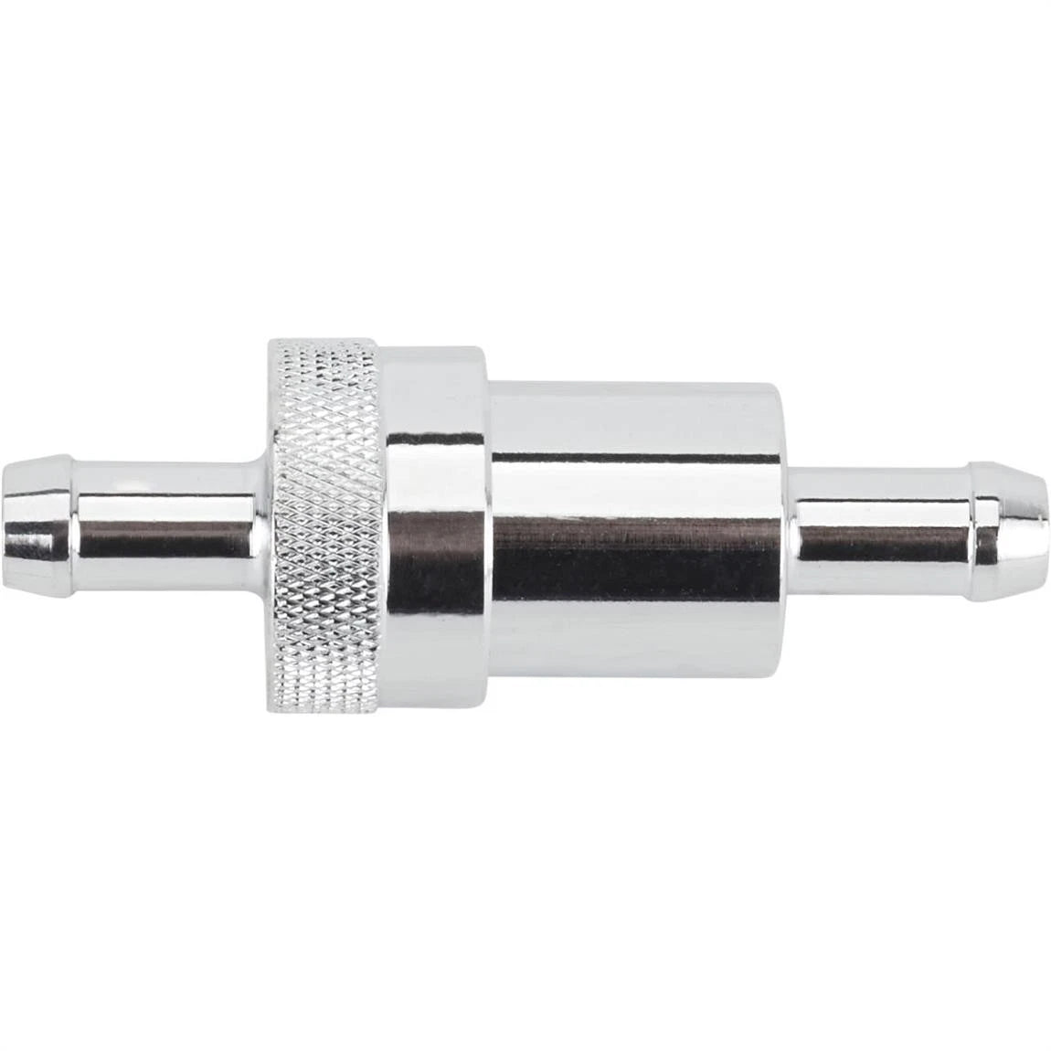 Chrome Fuel Filter for 3/8 Inch Hose (6174512)