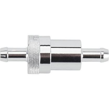 Chrome Fuel Filter for 3/8 Inch Hose (6174512)