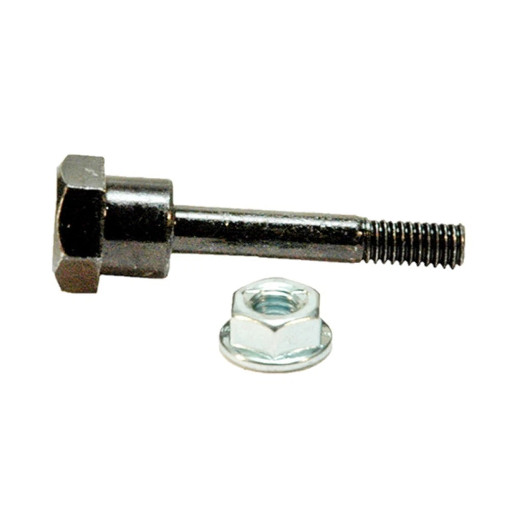 5 Pack Shear Bolt Pin & Nut for Husqvarna (Fits 531002513, 506714001, 506690001)