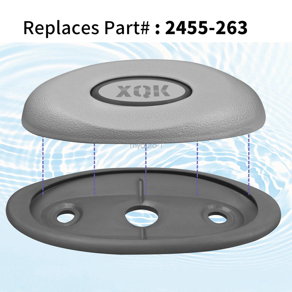 Oval Pillow for Jacuzzi J-300 Series (2004–2018)