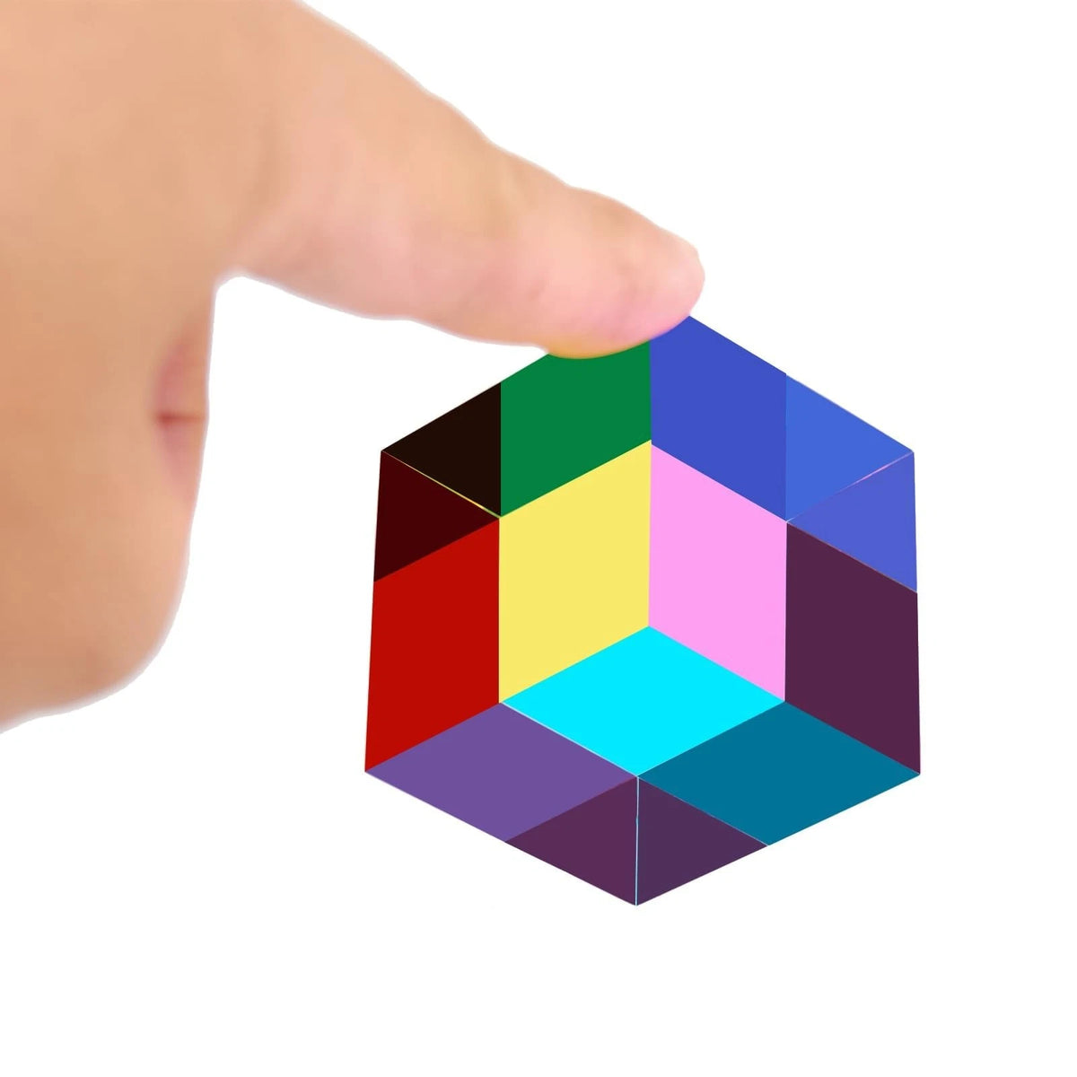 Color Cube Mixing Tool for Various Applications (40mm)