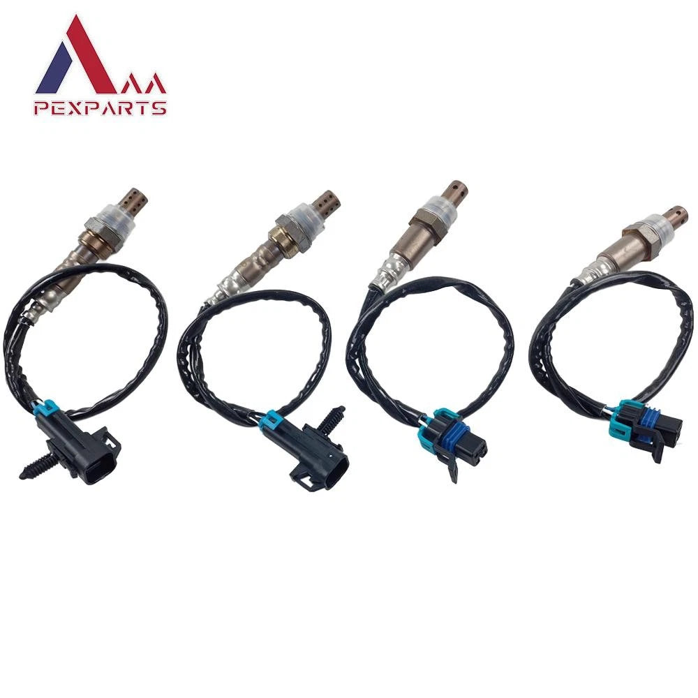 4X Oxygen O2 Sensor for Chevy GMC Sierra 1500 (2006–2007) 234-4018, 234-4087, 234-4112, 234-4285, 234-4337