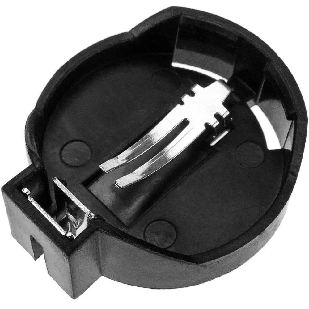 Set of 10 Button Coin Cell Battery Socket Holders for CR2025 CR2032