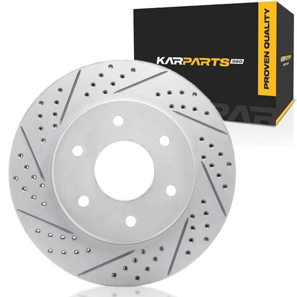 Brake Rotor Set for Nissan Titan (2004–2005) ALX-PAU-DF-830-67091L-CLA1