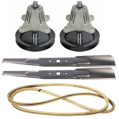 Deck Spindle Blade Belt Kit for Troy Bilt TB42 TB1942 TB2142