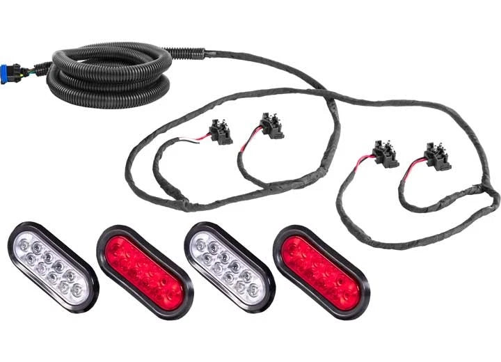 Replacement Headache Rack Light Kit & Wiring Harness for Ranch Hand (RHE-10001)
