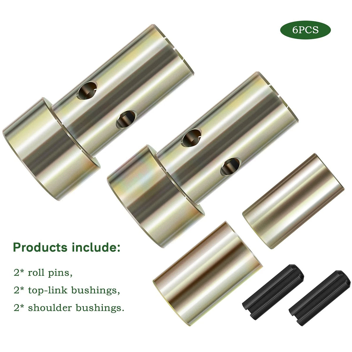 Quick Hitch Adapter Bushing Kit for Category 1 3-Point Hitch Tractors