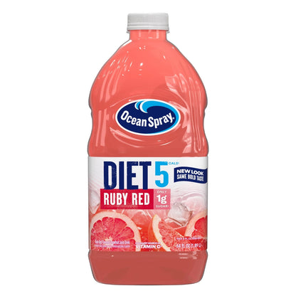 Ocean Spray Diet Ruby Red Juice 64 Oz (Pack of 1)