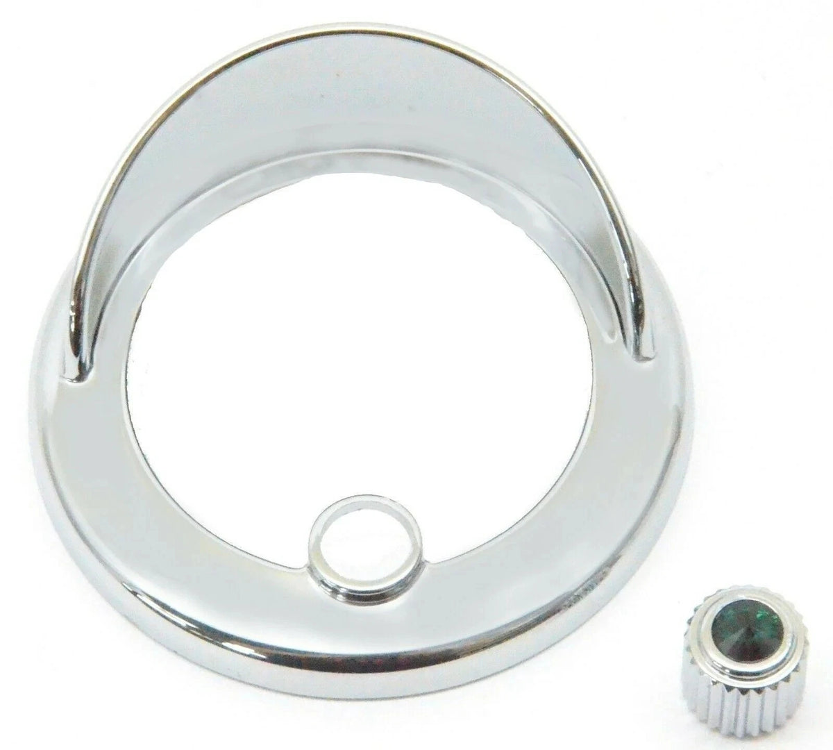 Clock Bezel w/Visor for Freightliner Century Columbia (2-9/16") UP#41927