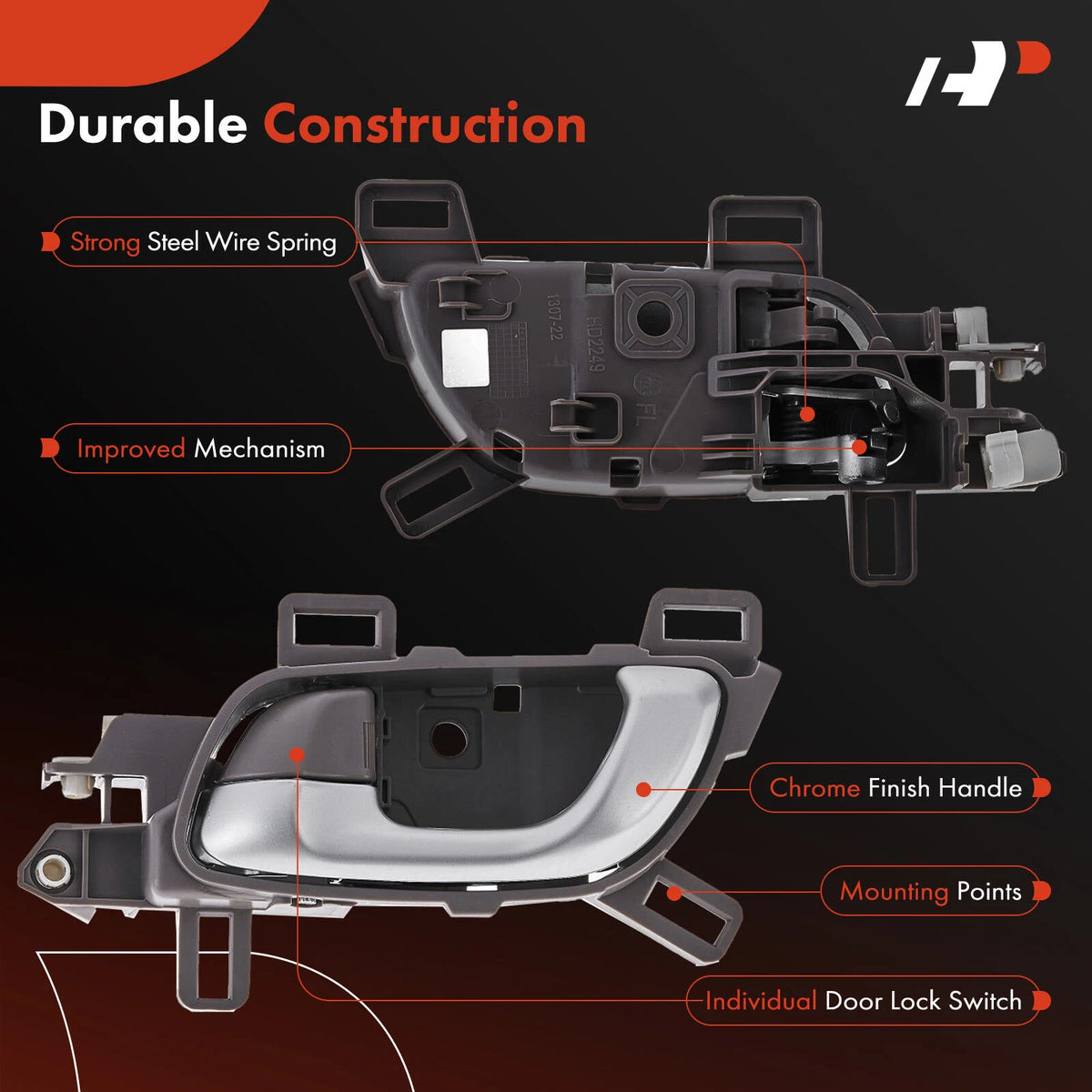 Front Left Door Handle for Honda Civic (2012–2015) 96501