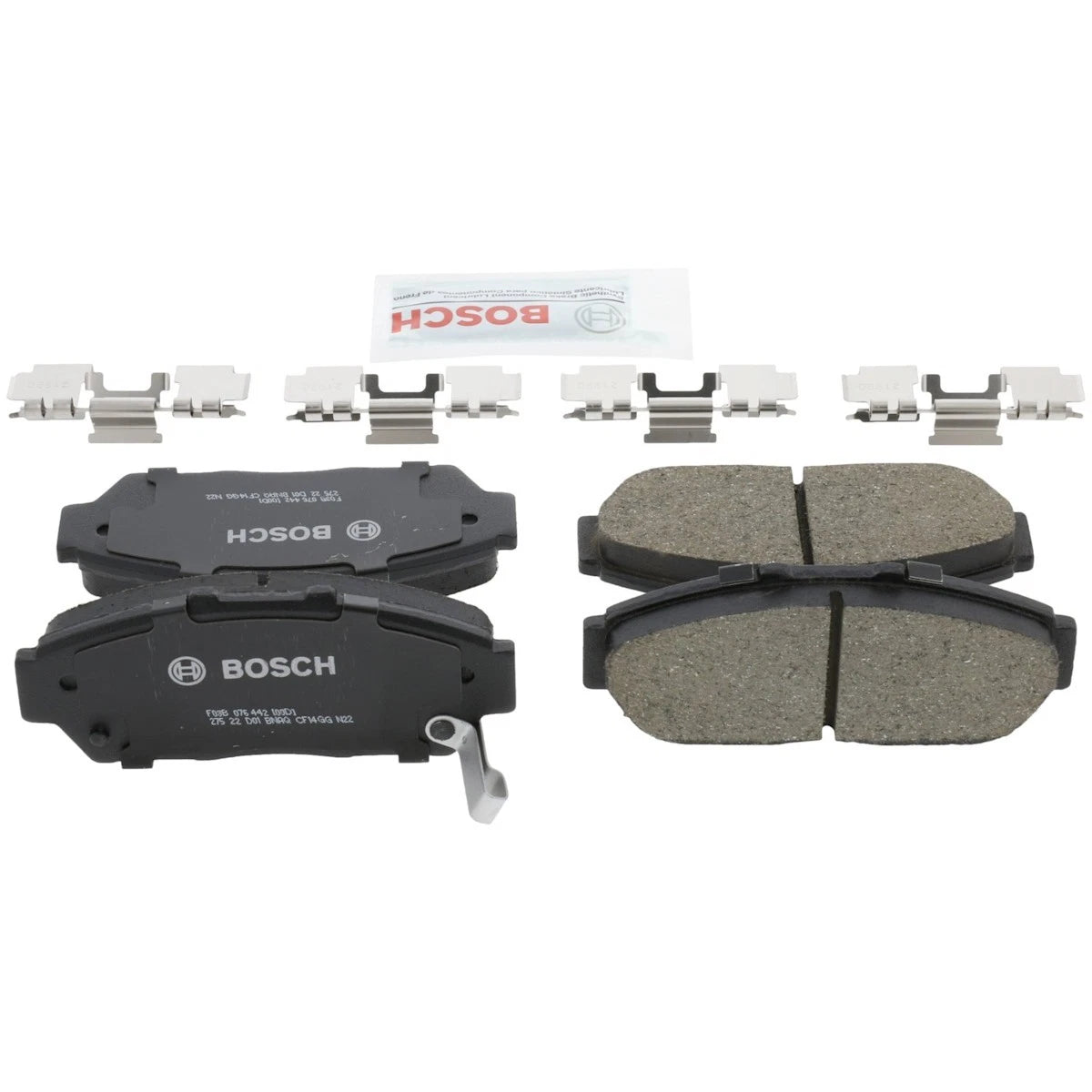 2X BC617 Brake Pad Set for Acura Integra Civic (1994–2001)