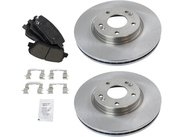 Brake Pad and Rotor Kit for Hyundai Santa Fe (2010–2012) 74164CYNB