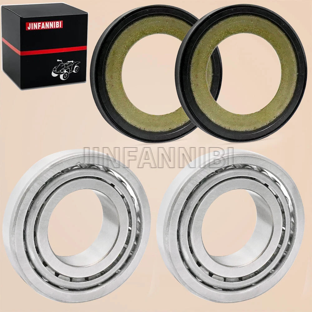 Neck Stem Post Bearing & Race Kit for Harley Dyna Bad Boy V-Rod Softail (22-1032, 48300-60, 48315-60)
