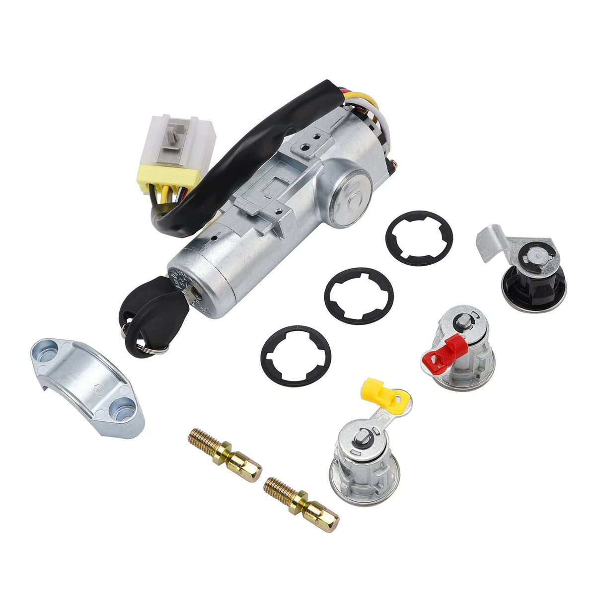 Ignition Barrel Door Lock Kit w/ 2 Keys for Nissan Navara D22 (1997–2006) K9810-2S806
