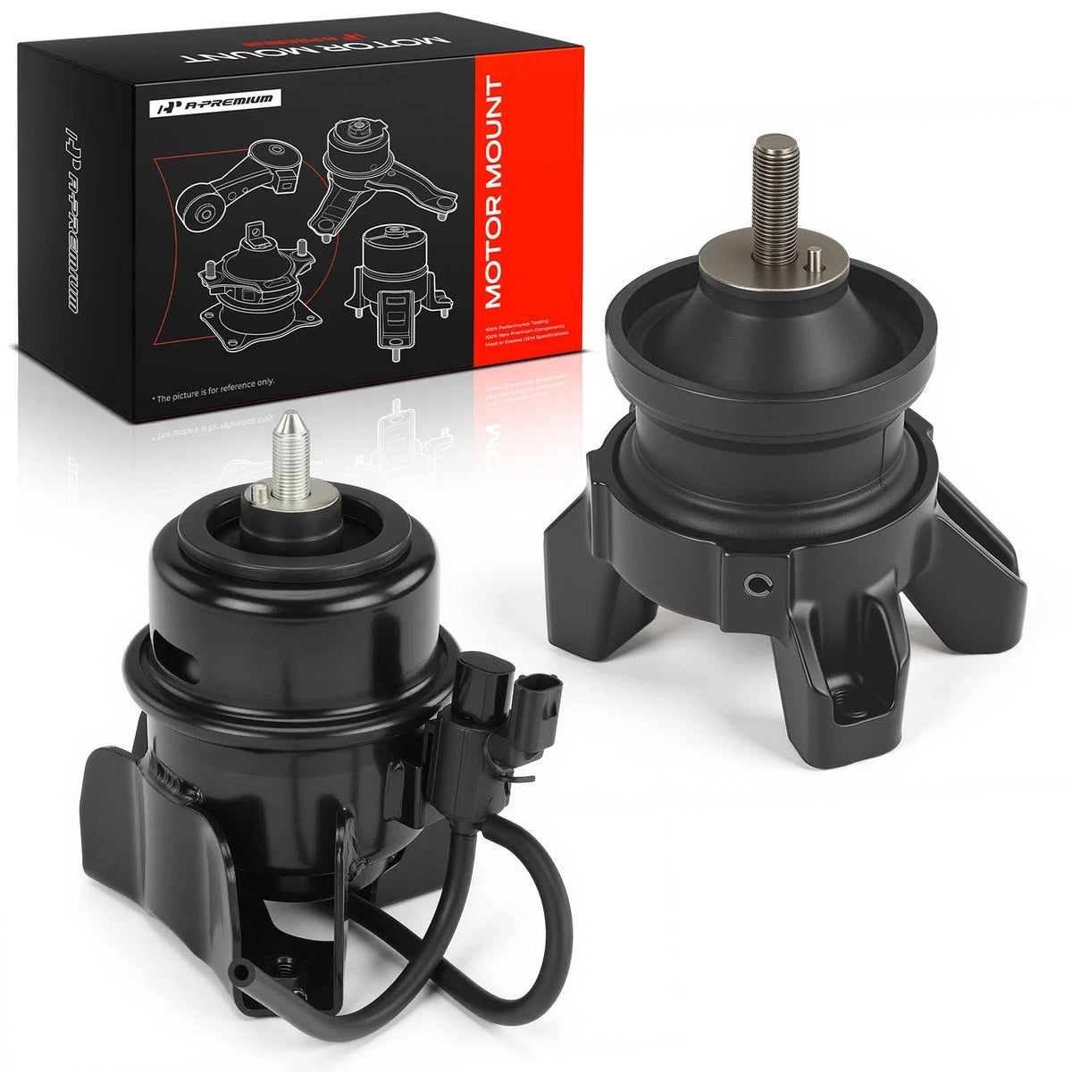 2X Engine Motor Mount for Hyundai Santa Fe, Veracruz (2007–2009) 219102B500, 3310787, A7175, A7166