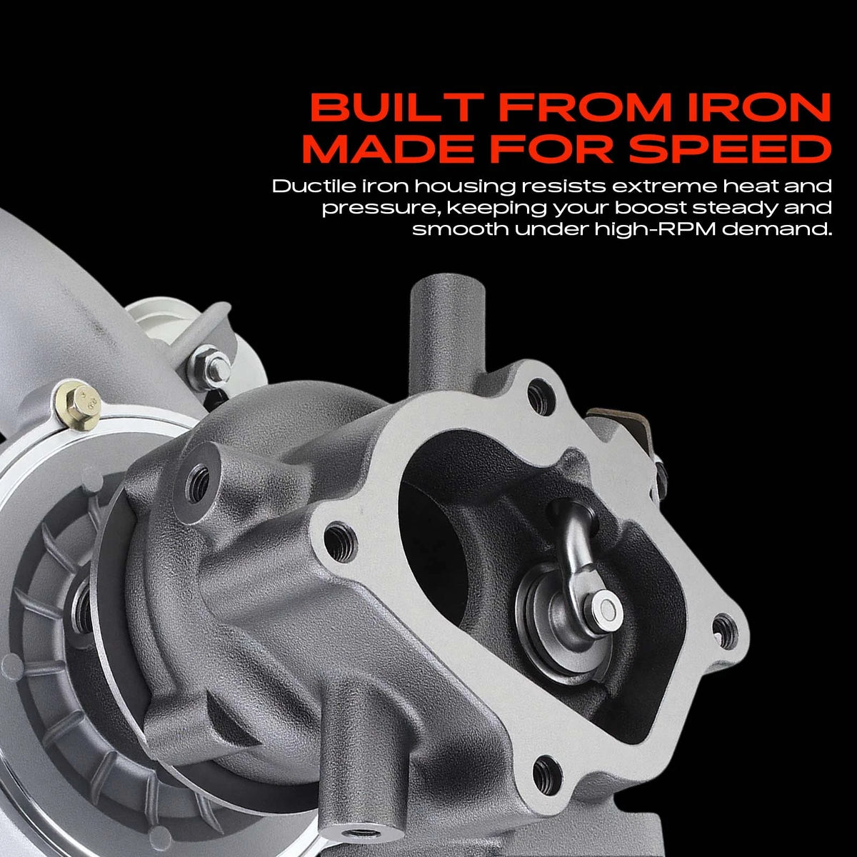 Turbocharger for Kia Sorento 2.5 CRDI (733952-0001, 733952-0004)